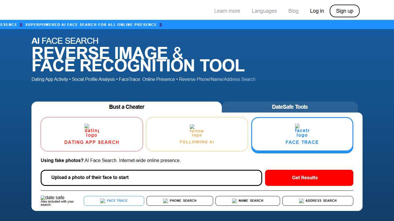 Cheaterbuster - Dating App Search